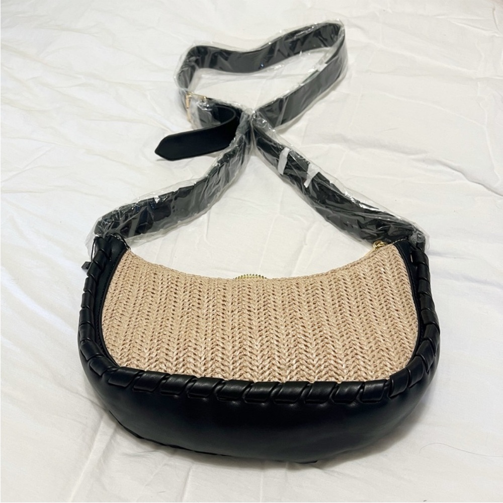 Jules Kae Straw Braided Cross Body